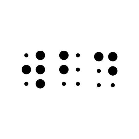 Design for annual celebration of World Braille Day (January 4)の写真素材