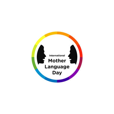 Design about International Mother Language Day. February 21のイラスト素材