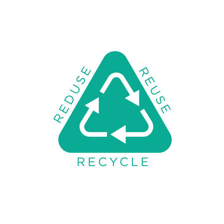 Design about zero waste lifestyle in vector illustration, eco friendly concept