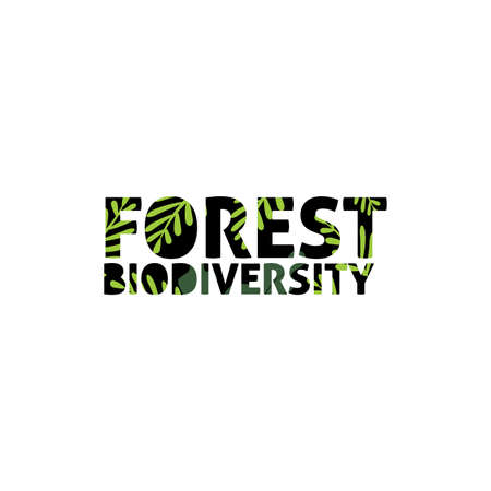 Design for celebrating International Day of Forest, march 21th in vector Illustration.のイラスト素材