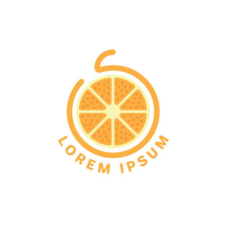 simple logo design concept with number fiveのイラスト素材