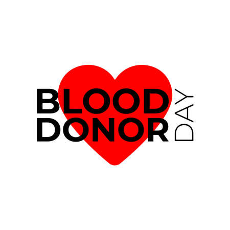 Creative Blood Donor Day motivation information donor poster . Blood Donation. World Blood Donor Day illustrationのイラスト素材