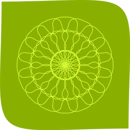 Mandala colorful vintage art, ancient Indian vedic background design, old painting texture with multiple mathematical shape,のイラスト素材