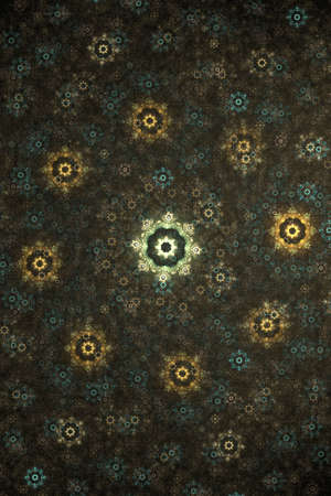 The colors in the series, awesome digital art paint. Background consists of fractal color texture...