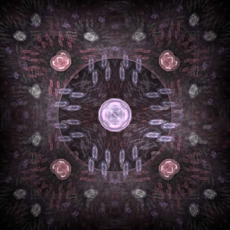 The colors in the series, awesome digital art paint. Background consists of fractal color texture...