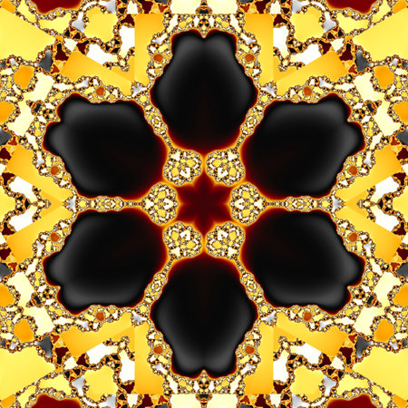 The colors in the series, awesome digital art paint. Background consists of fractal color texture...