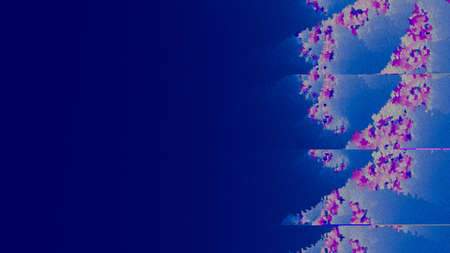 The colors in the series, awesome digital art paint. Background consists of fractal color texture and is suitable for use in projects on imagination, creativity and design. 3d fractal renderの写真素材