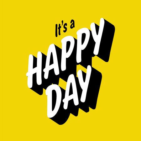 A design to celebrate the international day of happiness or world happiness day and related to the theme of happiness. vectorのイラスト素材