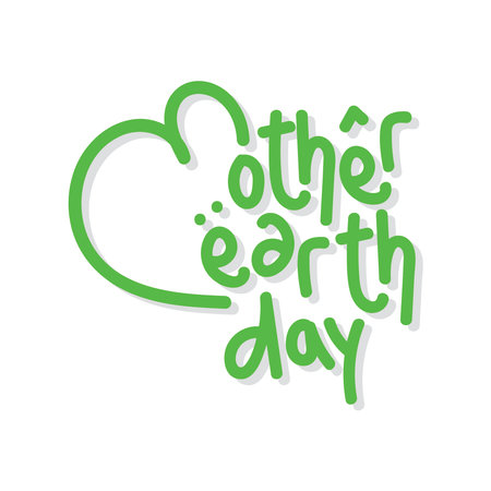 A design for celebrating international mother earth day, 22 Aprilのイラスト素材