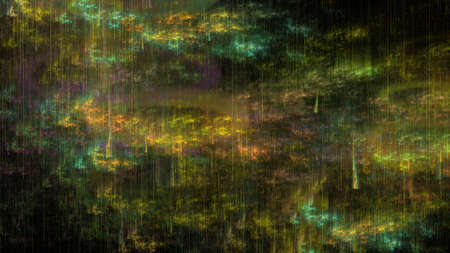 Paint Movement. Color Dream series. Composition of gradients and spectral hues for subject of...