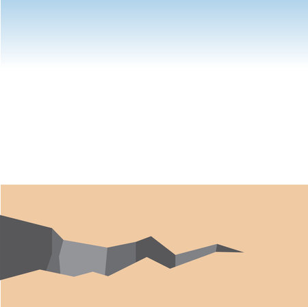 illustration about earthquake accident in eps vectorのイラスト素材