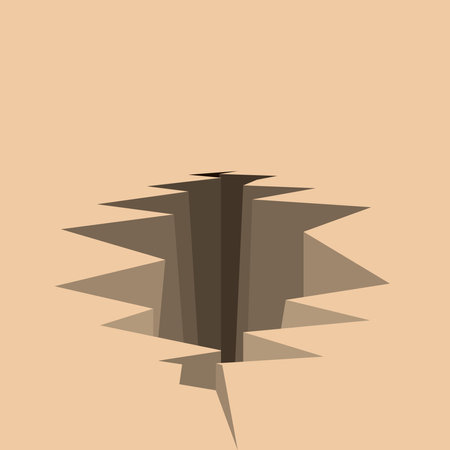 illustration about earthquake accident in eps vectorのイラスト素材