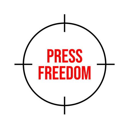 Design for celebrating world press freedom day , 2 Mayのイラスト素材