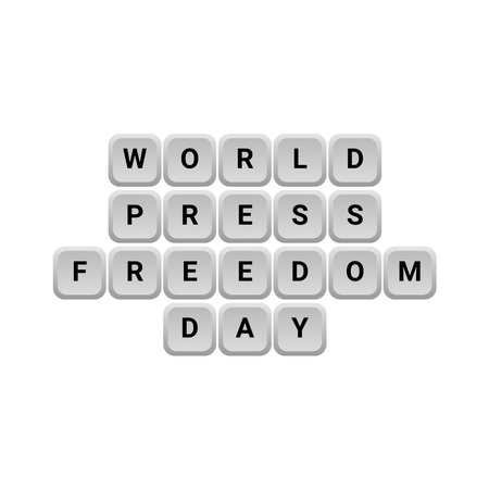 Design for celebrating world press freedom day , 2 Mayのイラスト素材
