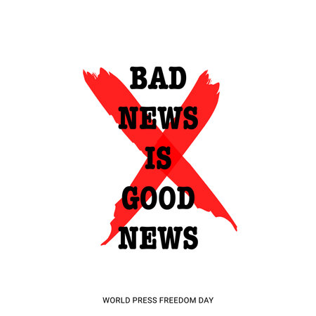 Design for celebrating world press freedom day , 2 Mayのイラスト素材