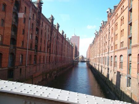 A long bridge over some waterundefinedの写真素材