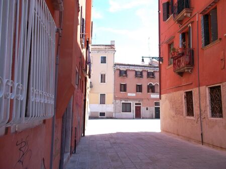 A close up of a brick buildingundefinedの写真素材