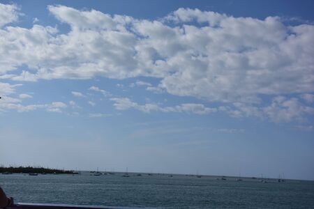 A large body of waterの写真素材