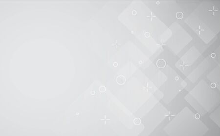 Abstract white and gray hexagonal design of decoration background. Use for ad, poster, artwork, template design. illustration vector eps10のイラスト素材