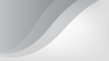 Abstract wavy gray color illustration. Dynamic motion web backgroundのイラスト素材