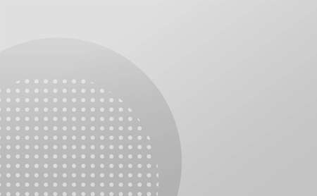 Grey doted background design. Abstract geometric vector.のイラスト素材