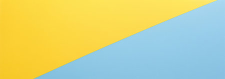 Abstract colored paper texture background. Minimal geometric shapes and lines in pastel yellowの素材