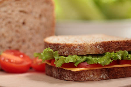SANDWICH WITH TOMATO CHEESE