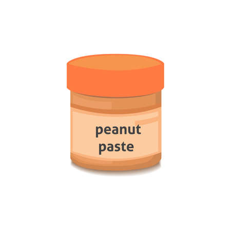 Peanut paste vector illustration eps10のイラスト素材