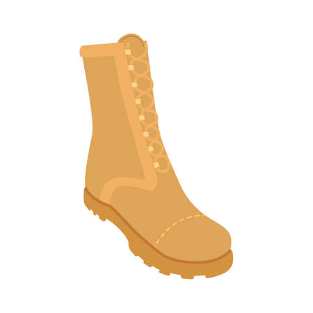 Mens shoe vector illustration in cartoon style.のイラスト素材