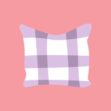 cool pillow vector illusration in cartoon styleのイラスト素材