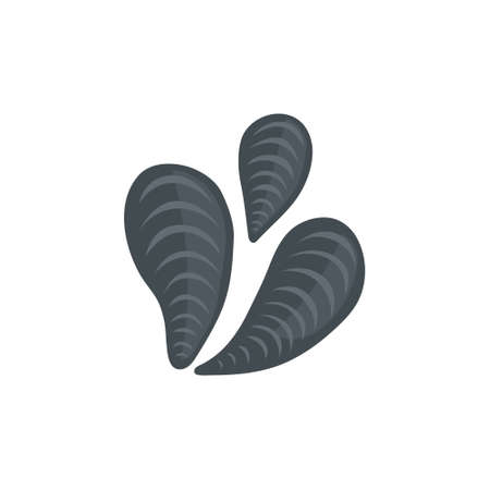 Sea shell vector icon in cartoon style.のイラスト素材