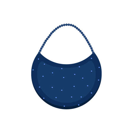 Woman bag icon fashion handbag isolated on white background. Women's summer accessoryのイラスト素材