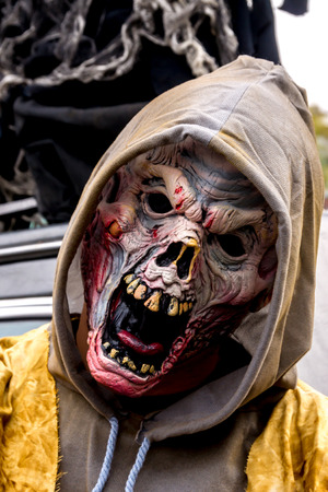 MONTREAL,QUEBEC CANADA - OCTOBER 19 - Zombies at the 2013 Montreal Zombie Walk - 2013 10 19のeditorial素材