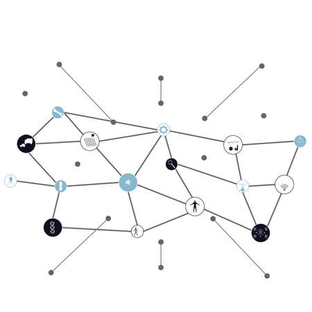 Vector infographics. Infographics. Icons with information. Vector illustrationのイラスト素材