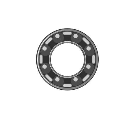 Bearing Repair parts, vector illustrationのイラスト素材