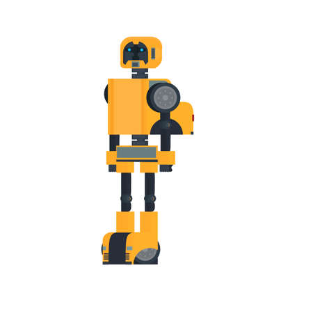 Transformer robot. Robot transformation, vector illustrationのイラスト素材