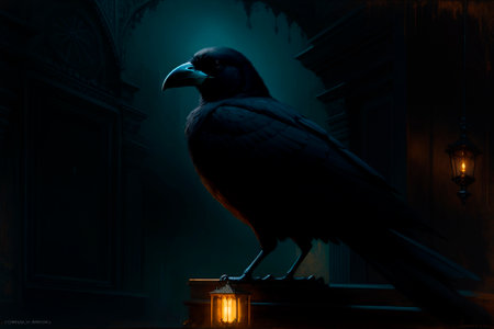 Raven. Generative AIの素材
