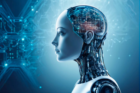 Artificial intelligence. Generative AI.の写真素材