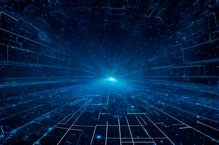 Interfaces in the virtual space. Generative AI.