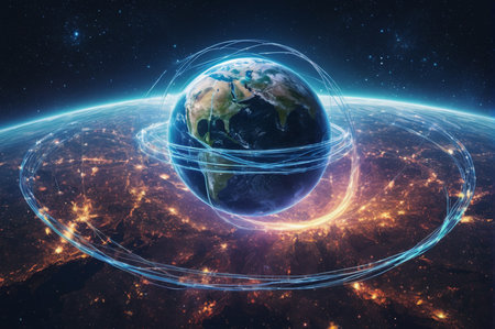Digital Earth Connectivity. Generative AI.