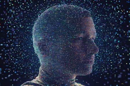 Digital Mindscape. Generative AI.の写真素材