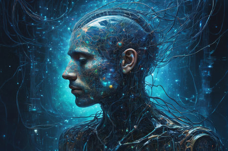 Digital Consciousness, The Neural Matrix. Generative AI.