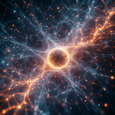 3d illustration of abstract fractal background for creative design looks like planet