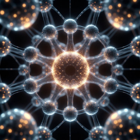 3d illustration of abstract geometric composition,digital artwork for creative graphic designの写真素材