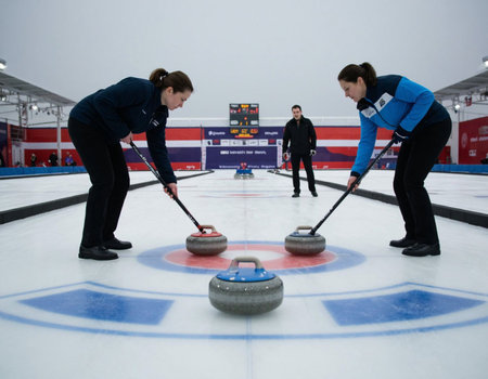 players training and practicing on ice rink, healthy lifestyle concept