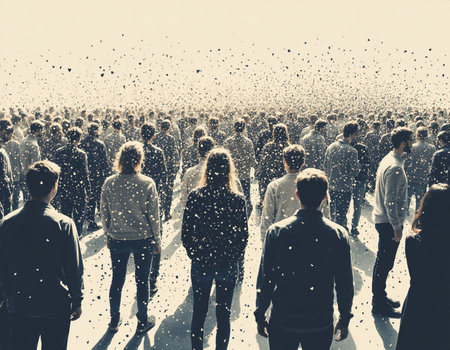 People Crowd Crowd Crowded Cityscape Cityscape Urban Scene Concept