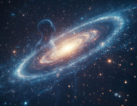 Black hole in outer space.