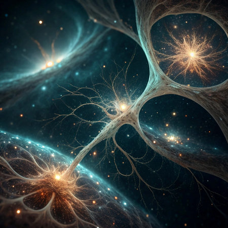 abstract fractal. Fractal art background for creative design. Decoration for wallpaper, desktop,...