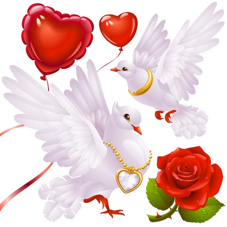 Valentines Day set 2のイラスト素材
