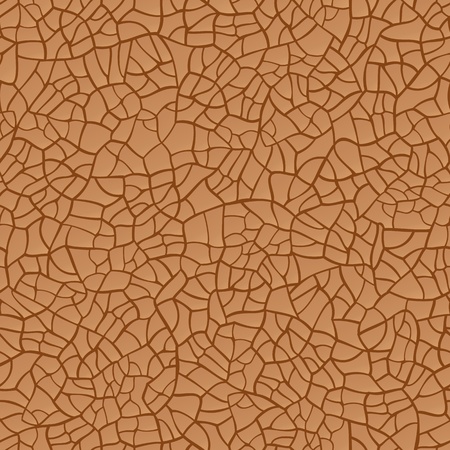 Vector seamless cracked textureのイラスト素材